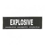 Julius K9 Logo Klettsticker klein A - F – EXPLOSIVE