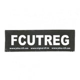 Julius K9 Logo Klettsticker klein A - F – FCUTREG