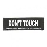 Julius K9 Logo Klettsticker klein A - F – DON'T TOUCH