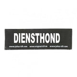 Julius K9 Logo Klettsticker klein A - F – DIENSTHOND