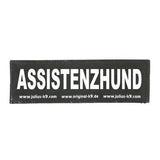 Julius K9 Logo Klettsticker klein A - F – ASSISTENZHUND