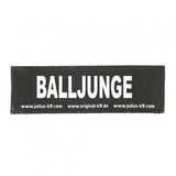 Julius K9 Logo Klettsticker klein A - F – BALLJUNGE