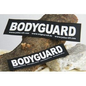 Julius K9 Logo Klettsticker klein A - F – BODYGUARD