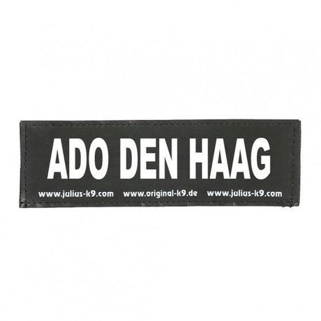 Julius K9 Logo Klettsticker klein A - F – ADO DEN HAAG
