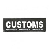 Julius K9 Logo Klettsticker klein A - F – CUSTOMS