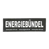 Julius K9 Logo Klettsticker klein A - F – ENERGIEBÜNDEL