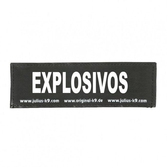 Julius K9 Logo Klettsticker klein A - F – EXPLOSIVE