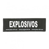 Julius K9 Logo Klettsticker klein A - F – EXPLOSIVE