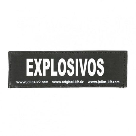 Julius K9 Logo Klettsticker klein A - F – EXPLOSIVE