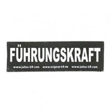 Julius K9 Logo Klettsticker klein A - F – FÜHRUNGSKRAFT