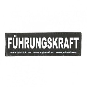 Julius K9 Logo Klettsticker klein A - F – FÜHRUNGSKRAFT