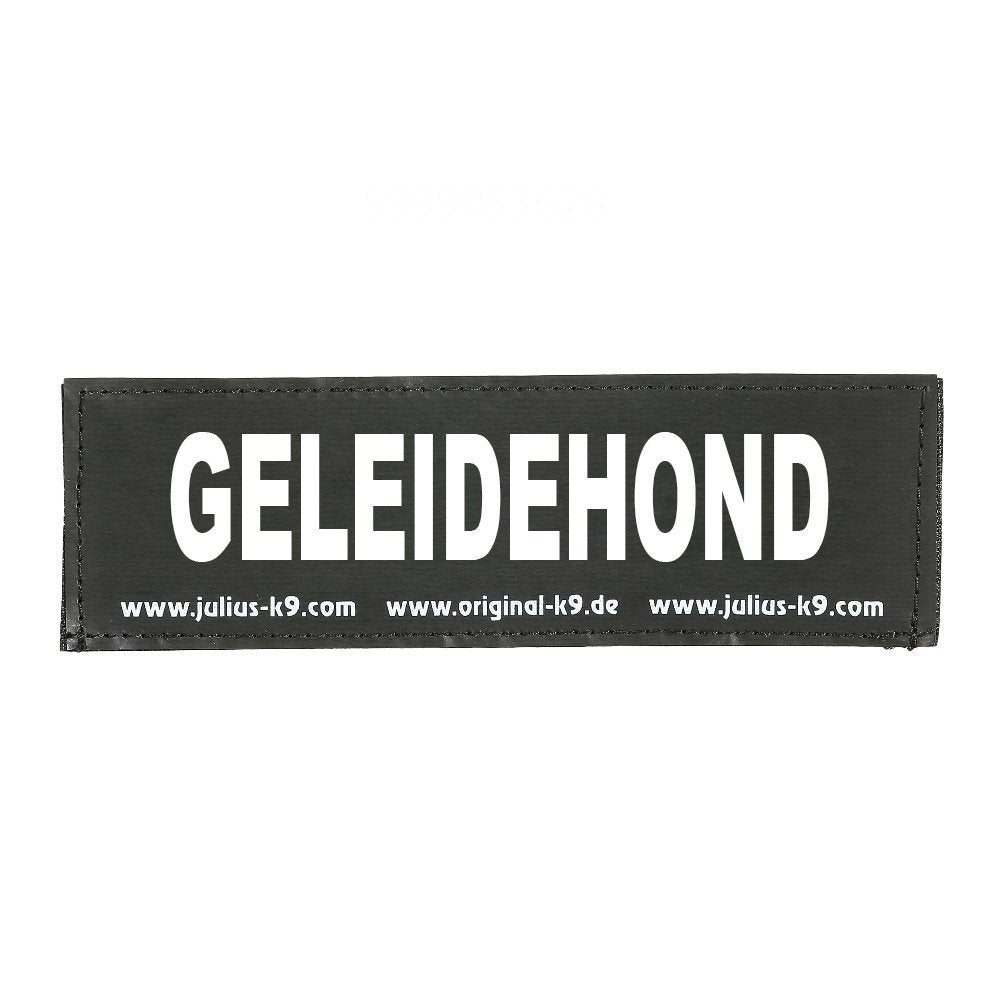 Julius K9 Logo Klettsticker klein G - L – GELEIDEHOND