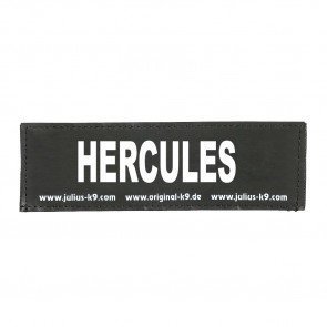 Julius K9 Logo Klettsticker klein G - L – HERCULES