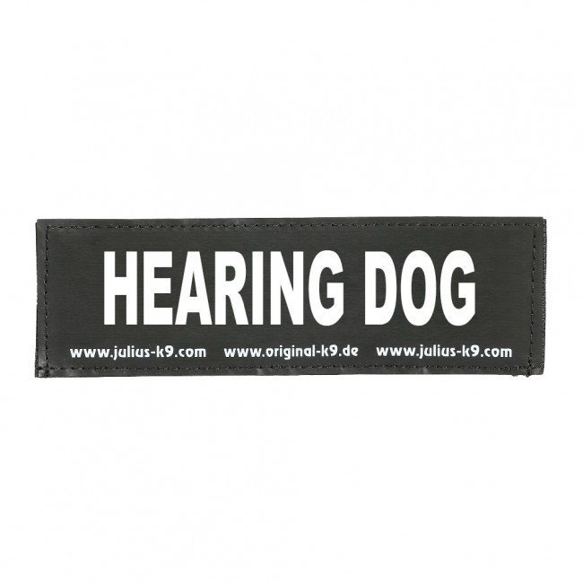 Julius K9 Logo Klettsticker klein G - L – HEARING DOG
