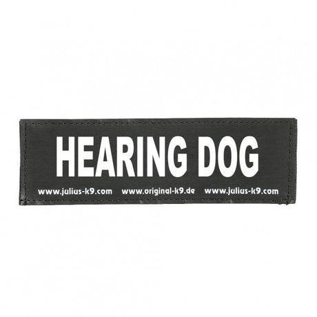 Julius K9 Logo Klettsticker klein G - L – HEARING DOG