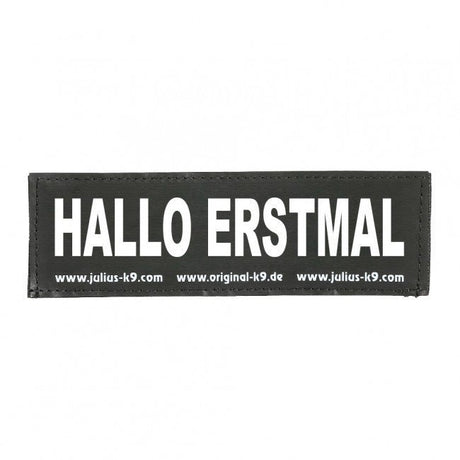 Julius K9 Logo Klettsticker klein G - L – HALLO ERSTMAL