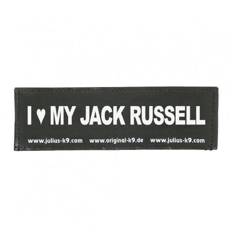 Julius K9 Logo Klettsticker klein G - L – I LOVE MY JACK RUSSEL