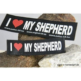 Julius K9 Logo Klettsticker klein G - L – I LOVE MY SHEPHERD