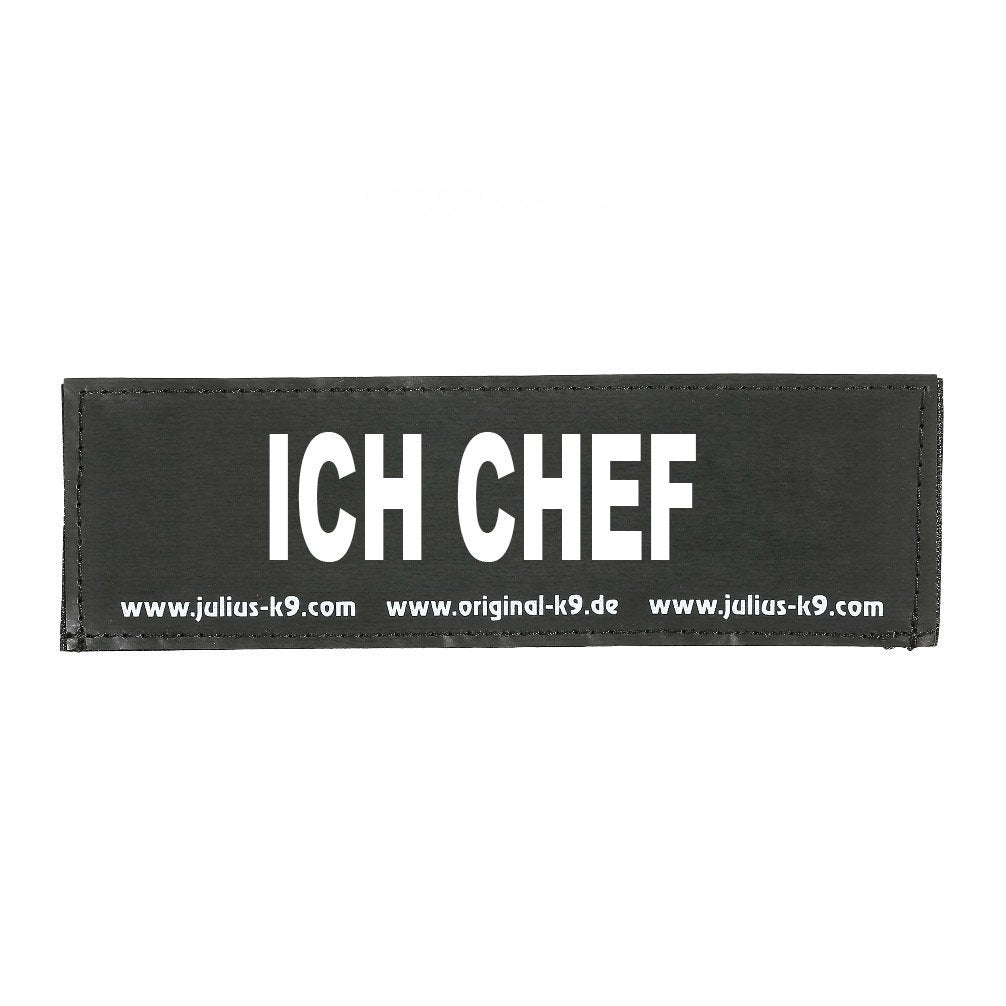 Julius K9 Logo Klettsticker klein G - L – ICH CHEF