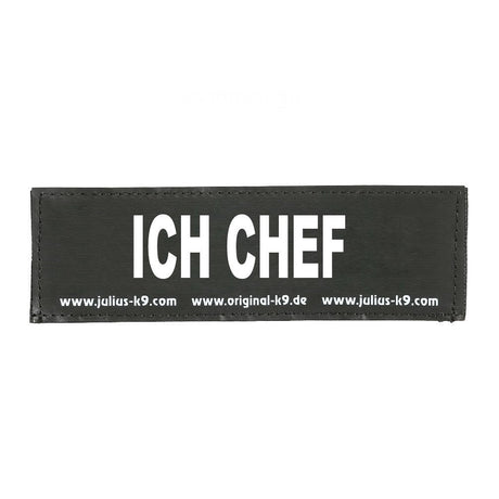 Julius K9 Logo Klettsticker klein G - L – ICH CHEF