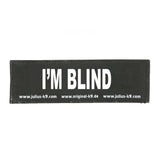 Julius K9 Logo Klettsticker klein G - L – I'M BLIND