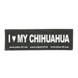 Julius K9 Logo Klettsticker klein G - L – I LOVE MY CHIHUAHUA