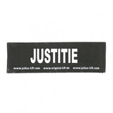 Julius K9 Logo Klettsticker klein G - L – JUSTITIE