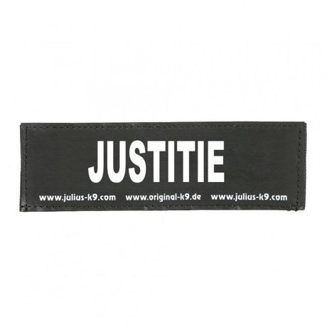 Julius K9 Logo Klettsticker klein G - L – JUSTITIE