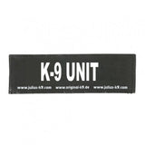 Julius K9 Logo Klettsticker klein G - L – K9® Unit