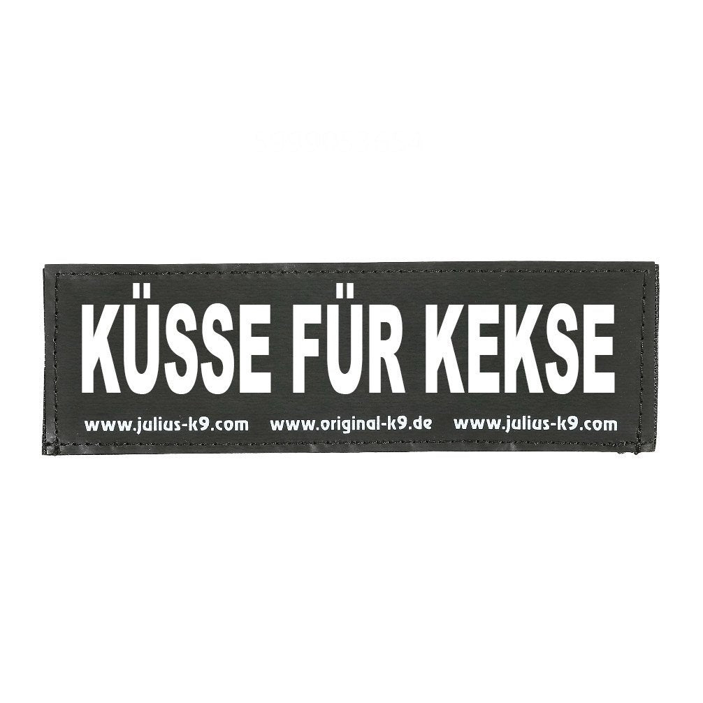 Julius K9 Logo Klettsticker klein G - L – KÜSSE FÜR KEKSE