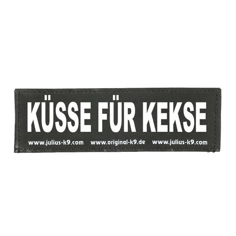 Julius K9 Logo Klettsticker klein G - L – KÜSSE FÜR KEKSE