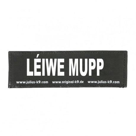 Julius K9 Logo Klettsticker klein G - L – LÉIWE MUPP