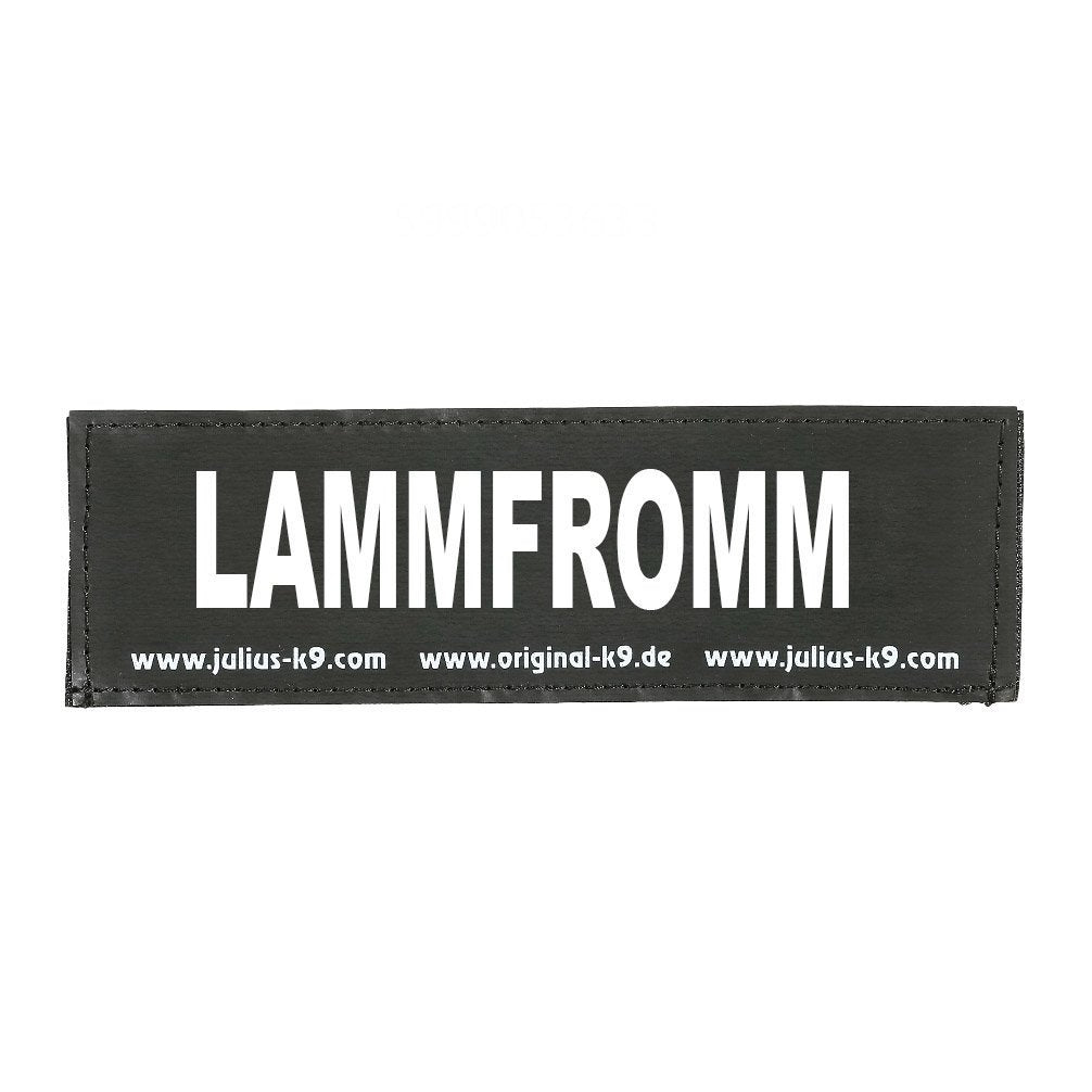 Julius K9 Logo Klettsticker klein G - L – LAMMFROMM