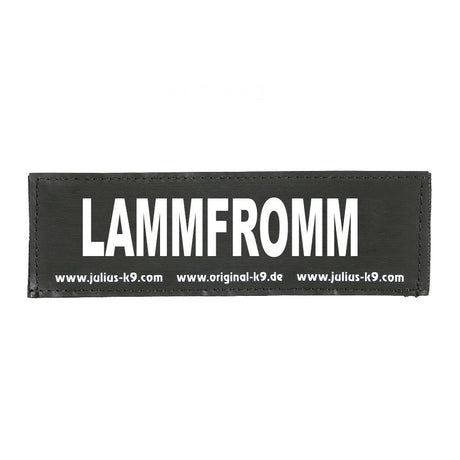 Julius K9 Logo Klettsticker klein G - L – LAMMFROMM