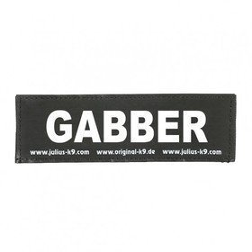Julius K9 Logo Klettsticker klein G - L – Gabber