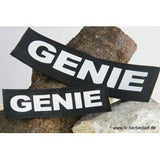 Julius K9 Logo Klettsticker klein G - L – GENIE