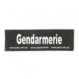 Julius K9 Logo Klettsticker klein G - L – GENDARMERIE