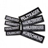 Julius K9 Logo Klettsticker klein G - L – HI, I'M HERE!