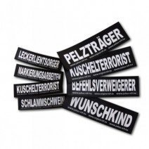 Julius K9 Logo Klettsticker klein G - L – HI, I'M HERE!