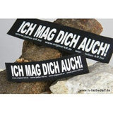 Julius K9 Logo Klettsticker klein G - L – ICH MAG DICH AUCH!