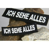 Julius K9 Logo Klettsticker klein G - L – ICH SEHE ALLES