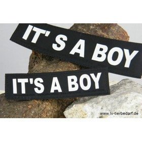 Julius K9 Logo Klettsticker klein G - L – IT'S A BOY