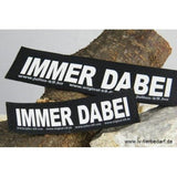Julius K9 Logo Klettsticker klein G - L – IMMER DABEI!
