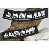 Julius K9 Logo Klettsticker klein G - L – JA, ICH BIN EIN HUND