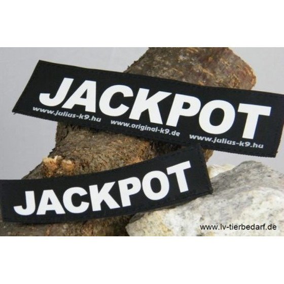 Julius K9 Logo Klettsticker klein G - L – JACKPOT