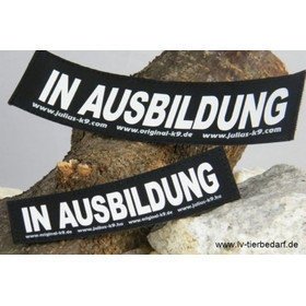 Julius K9 Logo Klettsticker klein G - L – IN AUSBILDUNG