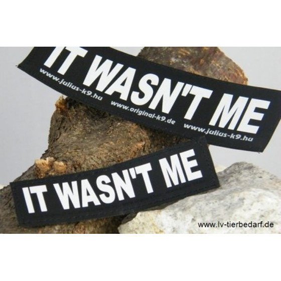 Julius K9 Logo Klettsticker klein G - L – IT WASN'T ME