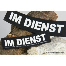 Julius K9 Logo Klettsticker klein G - L – IM DIENST