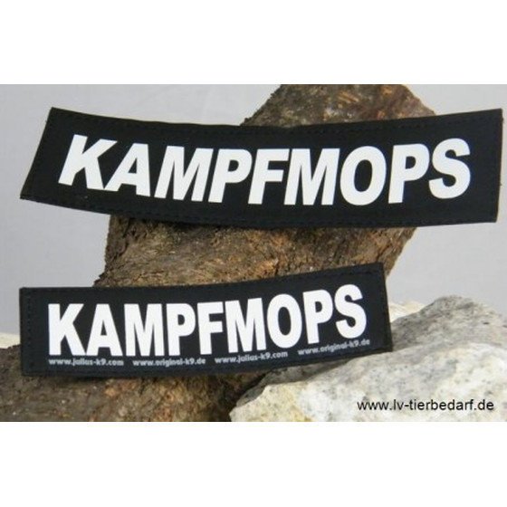 Julius K9 Logo Klettsticker klein G - L – KAMPFMOPS
