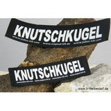 Julius K9 Logo Klettsticker klein G - L – KNUTSCHKUGEL